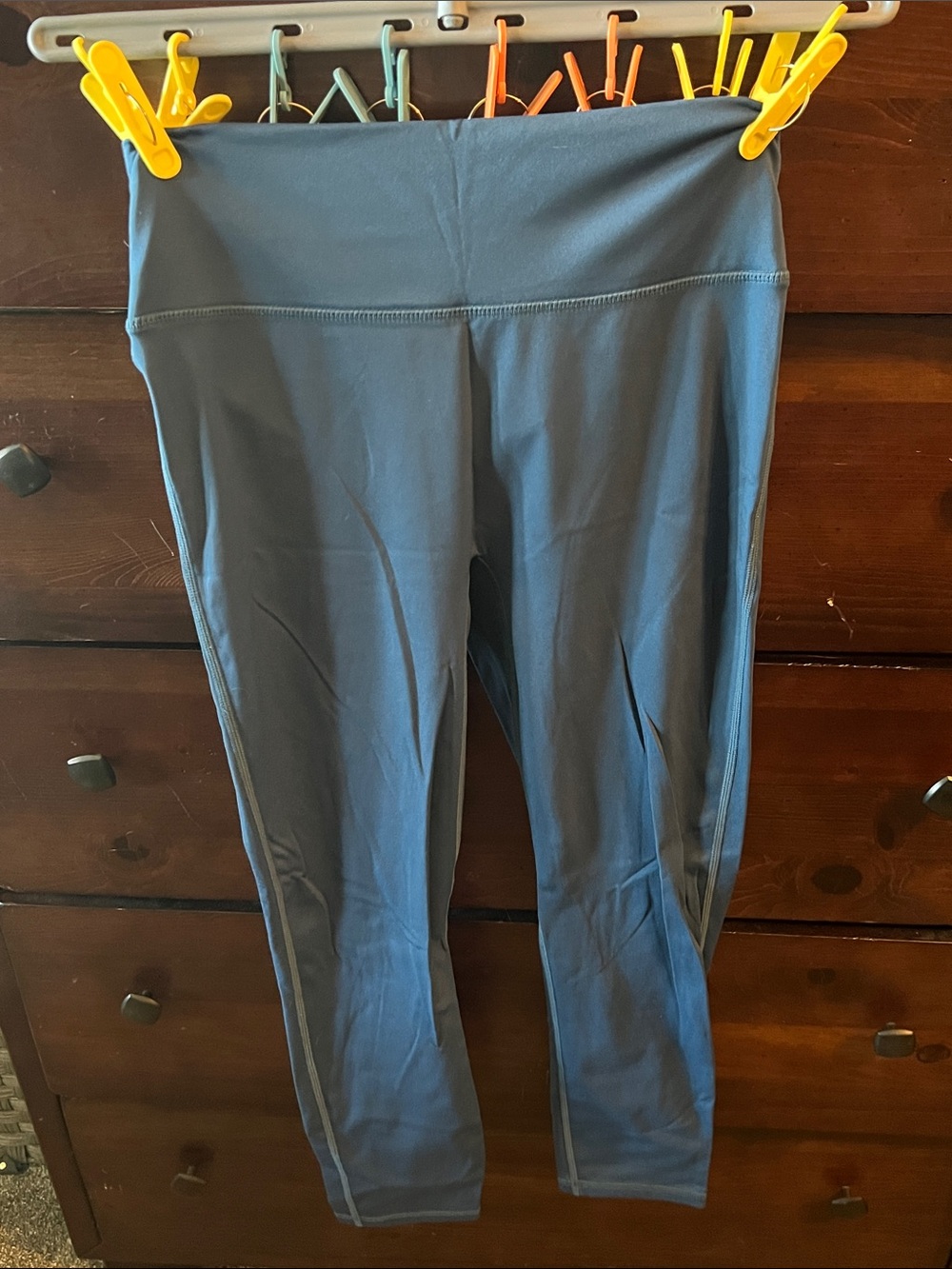 Fabletics Slate Blue High-Waist Leggings